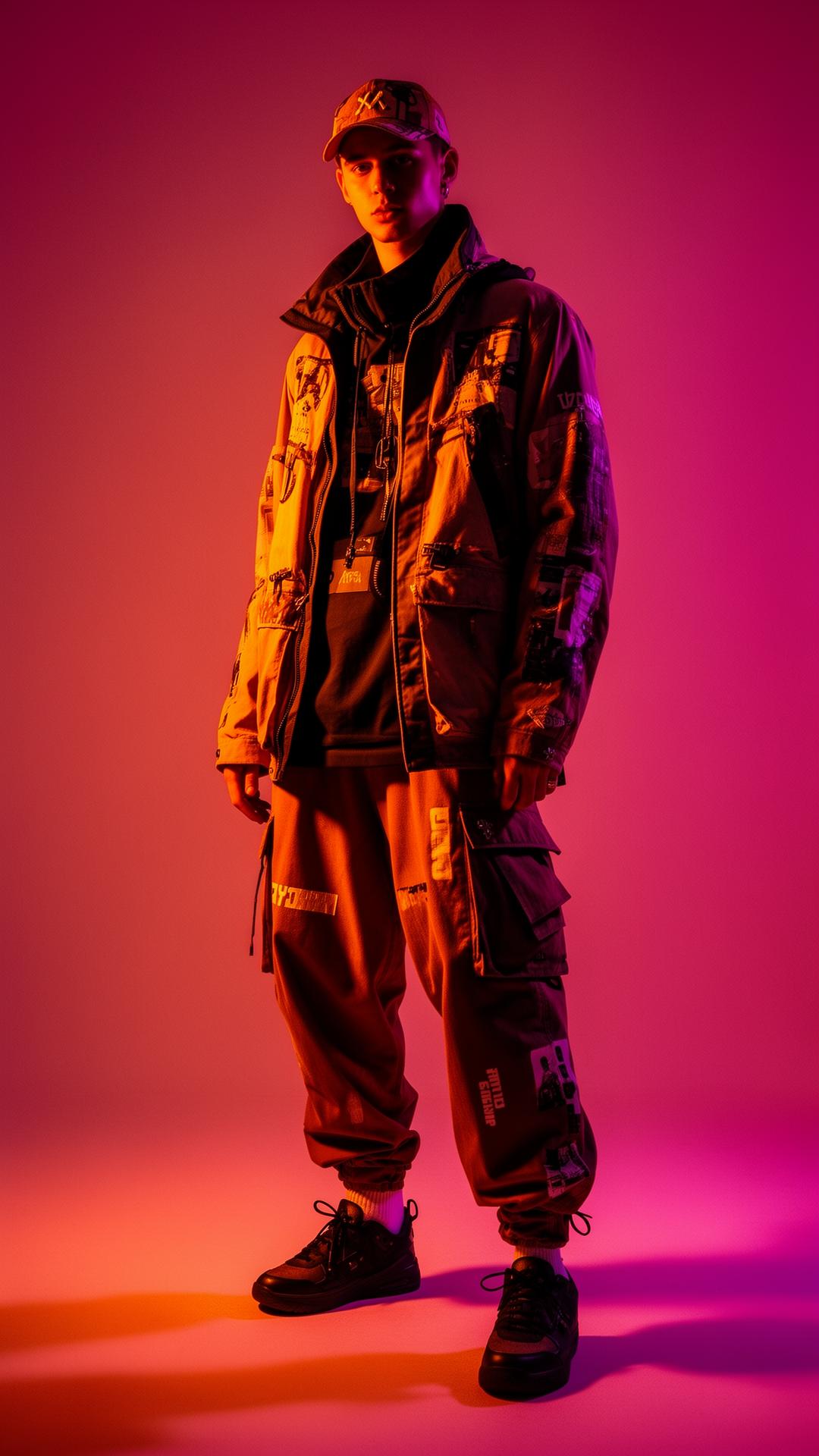 Trendweave editorial cover featuring avant-garde streetwear